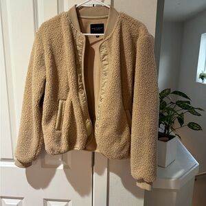 Velvet Heart Tan Sherpa Jacket